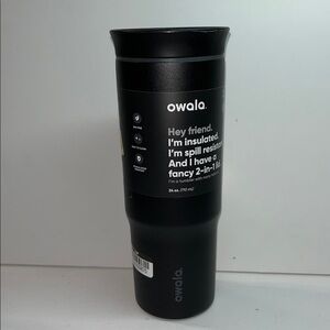 New! Owala 24oz Stainless Steel Straw
Tumbler NO STRAW